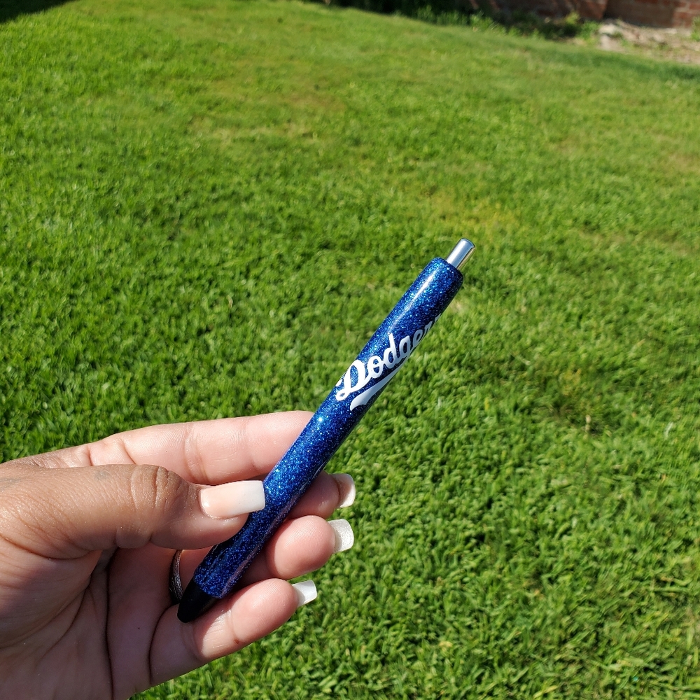 Dodgers Glitter Gel Pen